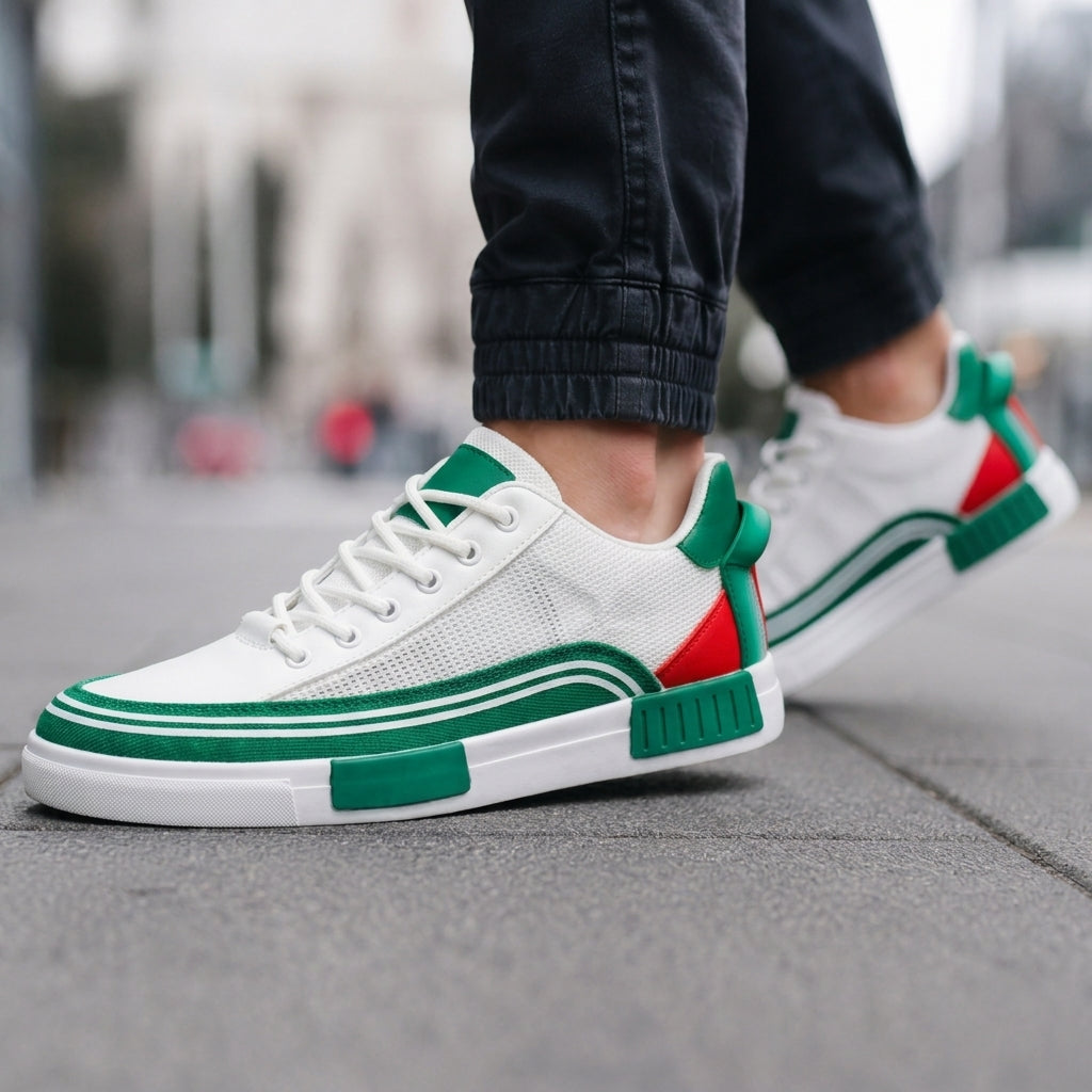 White & Green