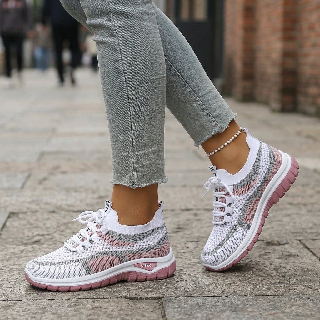 White & Pink