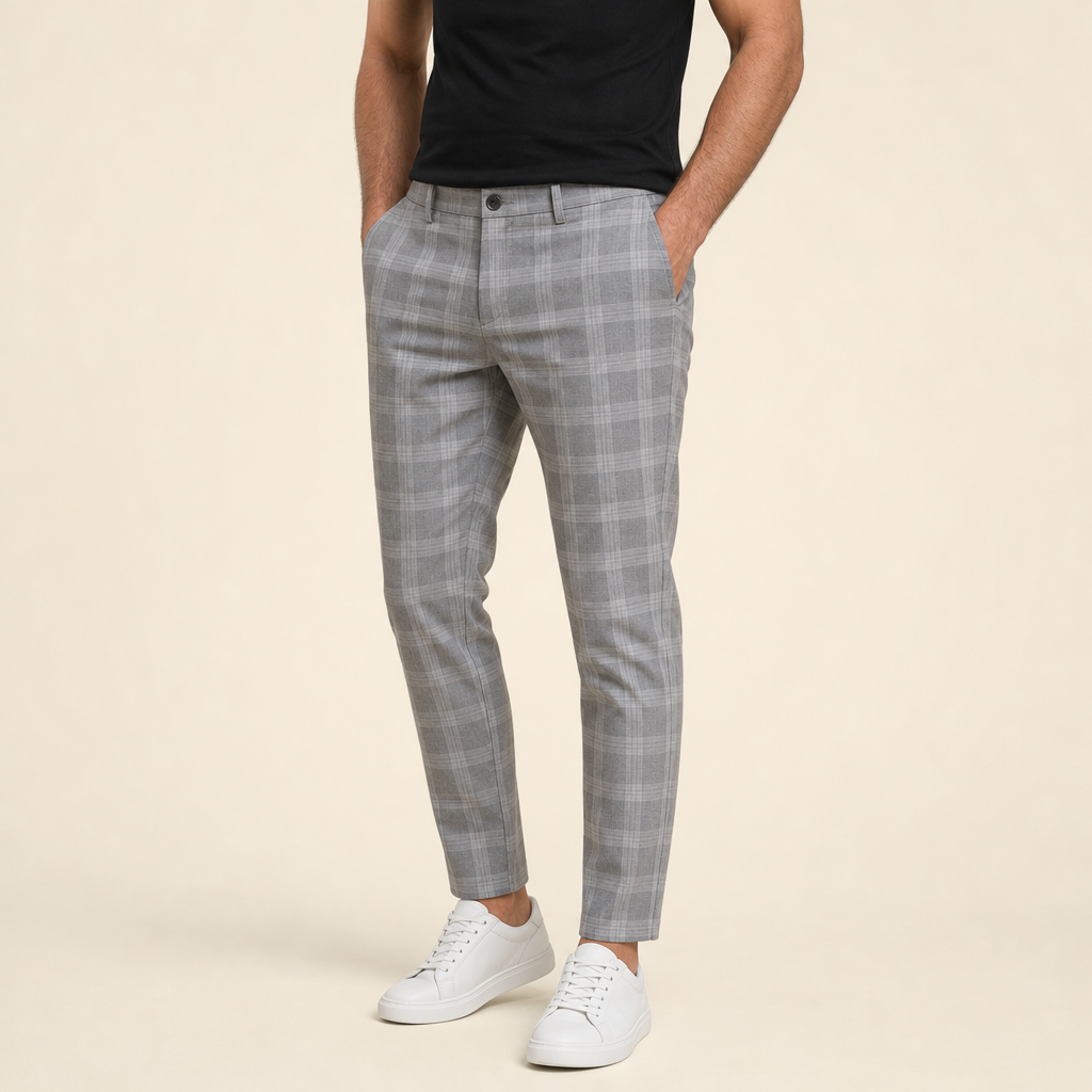 Tiziano Checkered Trousers