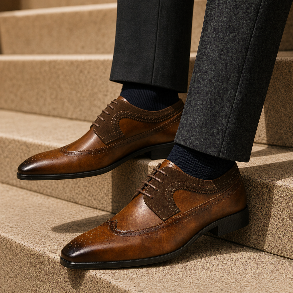 Giancarlo Wingtip Brogue Shoes