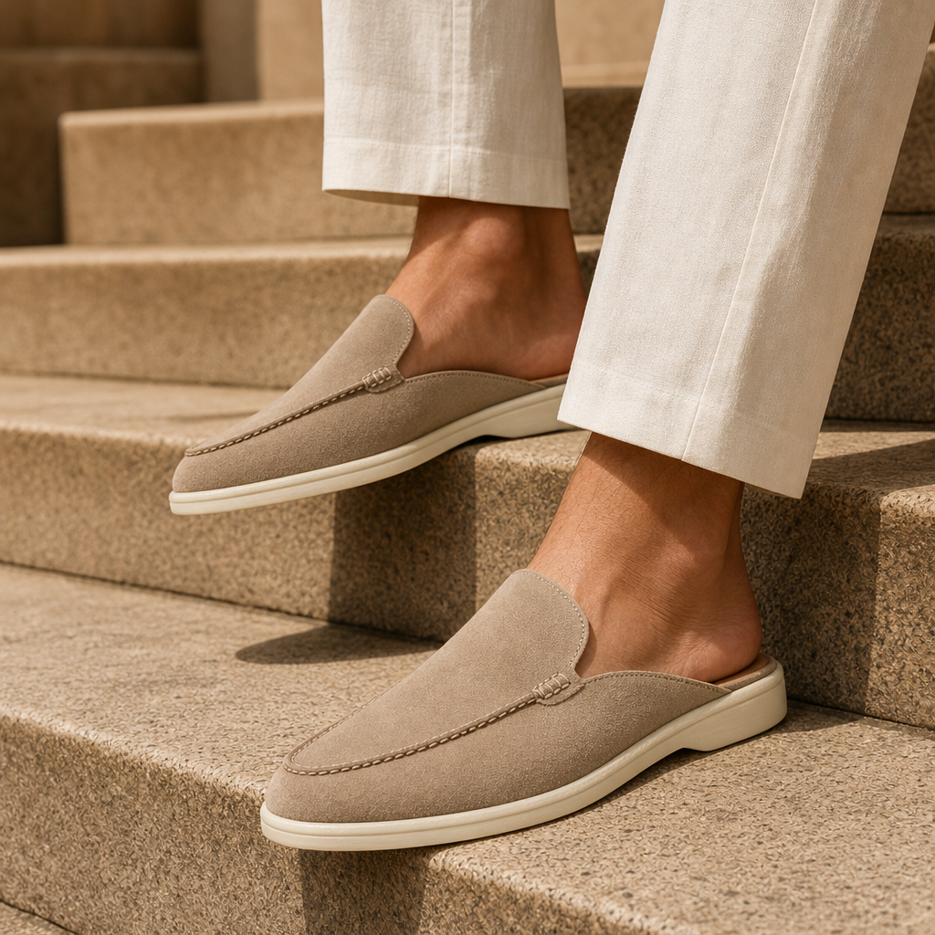 Vincenzo Moc Toe Loafer Mules