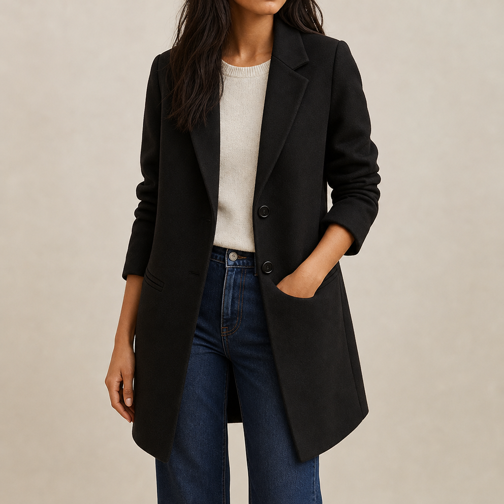 Grazia Tailored Mid-Length Coat