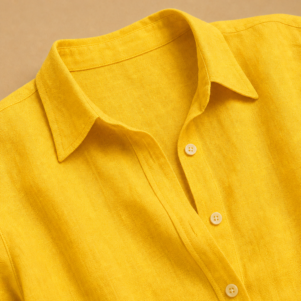 Luisa Relaxed Button-Down Blouse