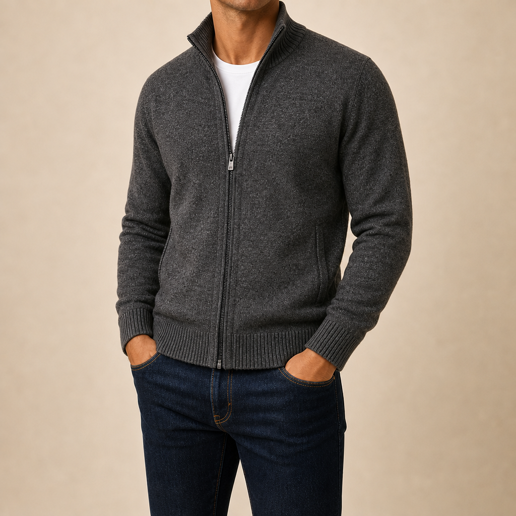 Sergio Full-Zip Cardigan