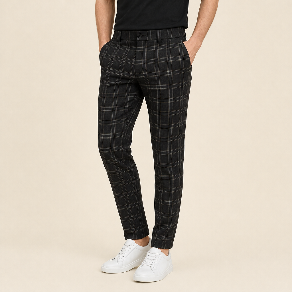 Tiziano Checkered Trousers