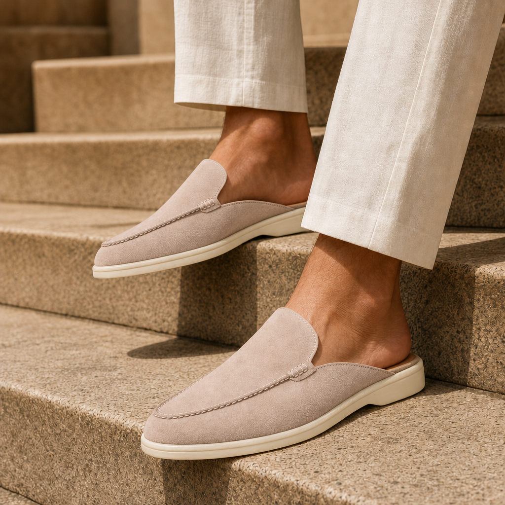 Vincenzo Moc Toe Loafer Mules