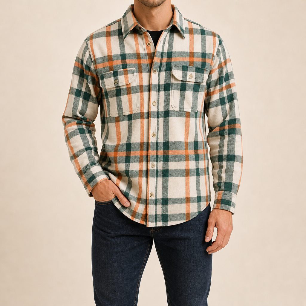 Renzo Plaid Overshirt