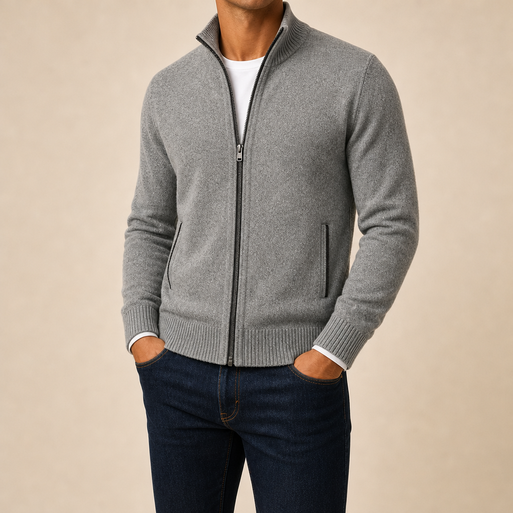 Sergio Full-Zip Cardigan