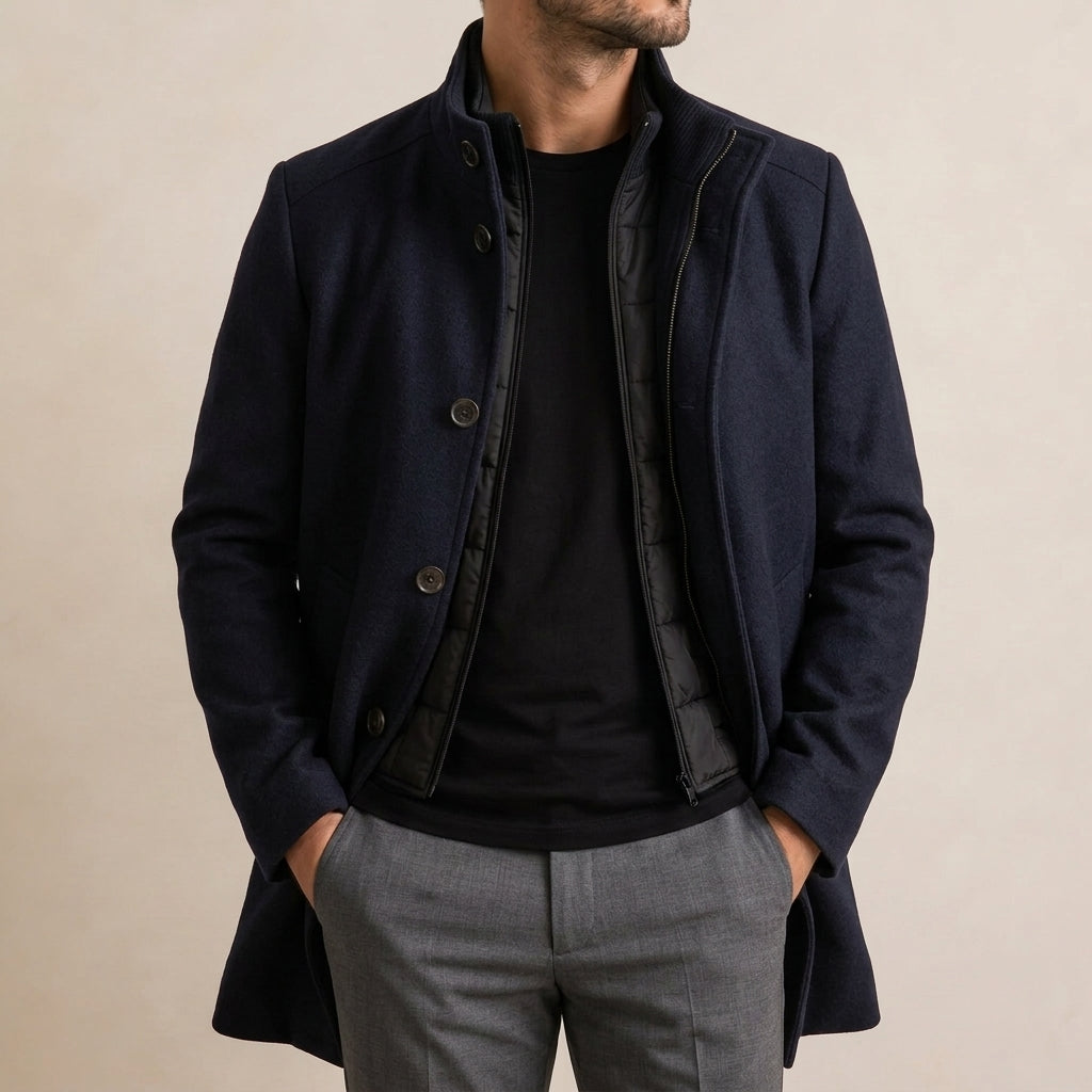 Leandro Wool Overcoat