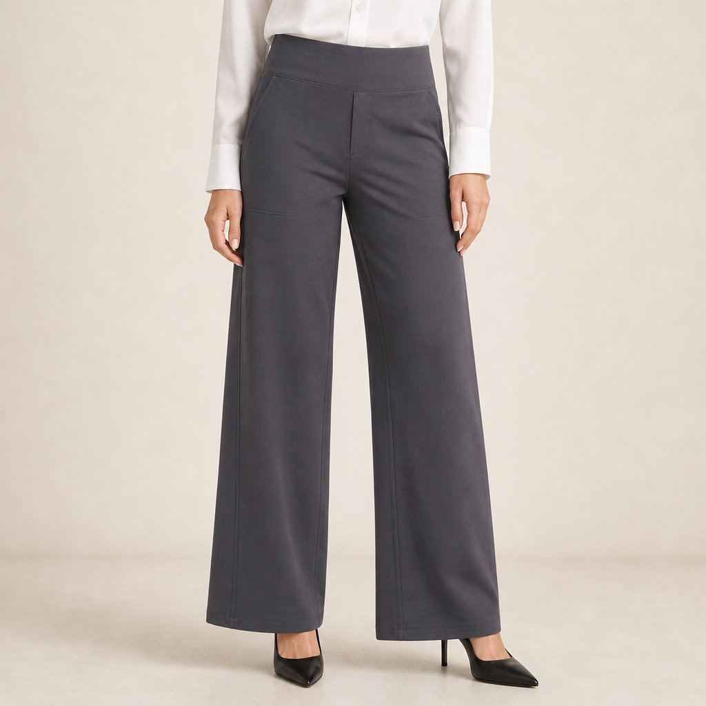 Luciana Wide Leg Stretch Pants