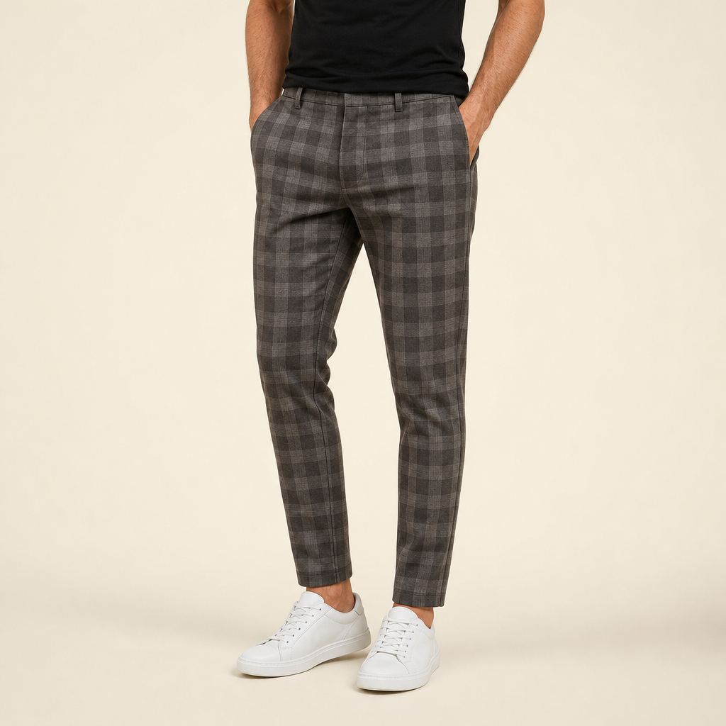 Tiziano Checkered Trousers