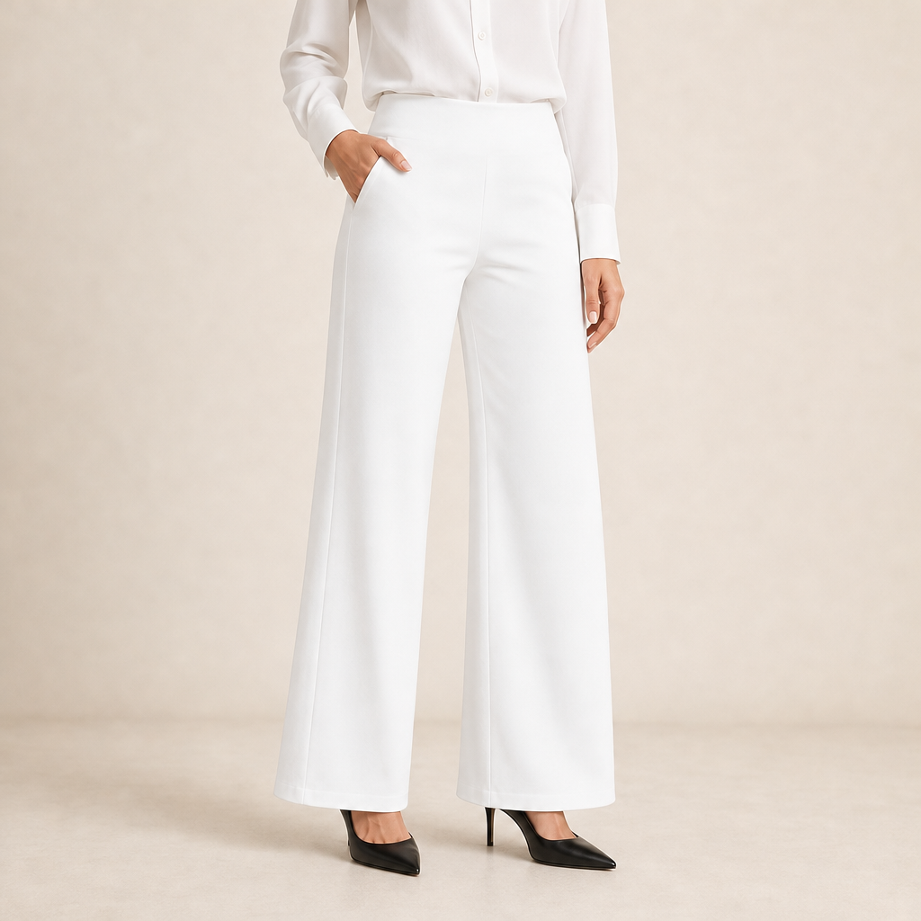 Luciana Wide Leg Stretch Pants