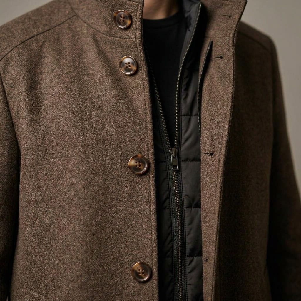 Leandro Wool Overcoat