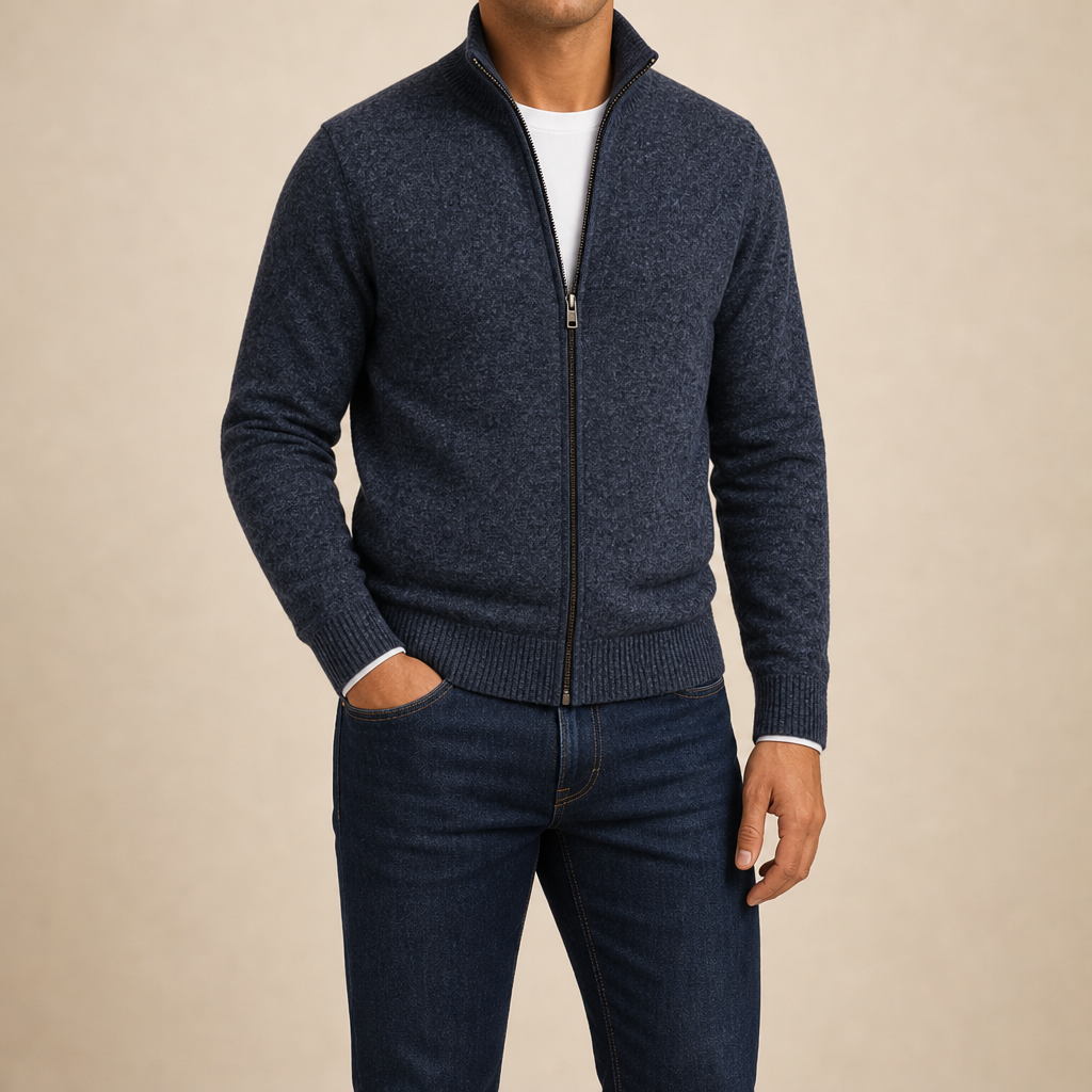 Sergio Full-Zip Cardigan
