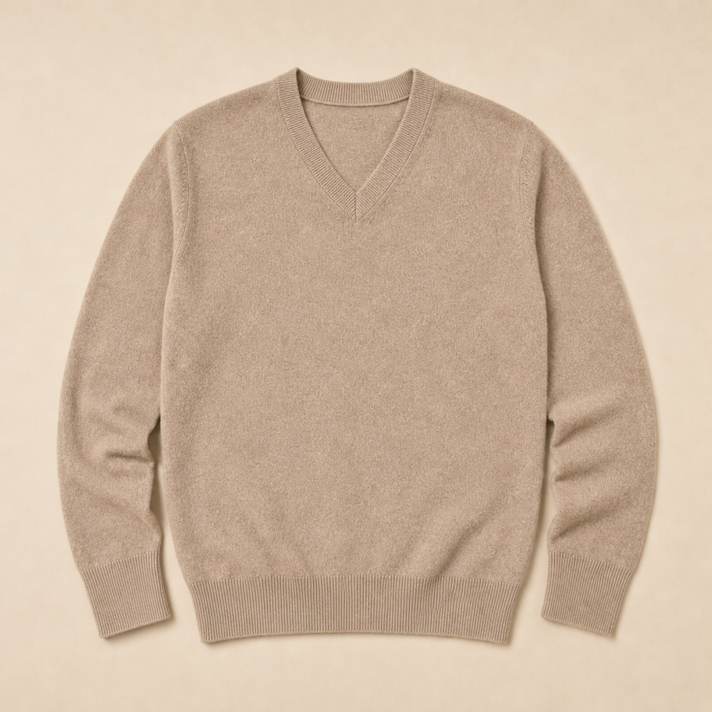 Valerio Cashmere V-Neck Sweater
