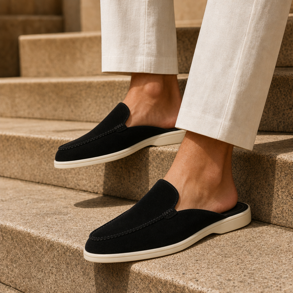 Vincenzo Moc Toe Loafer Mules