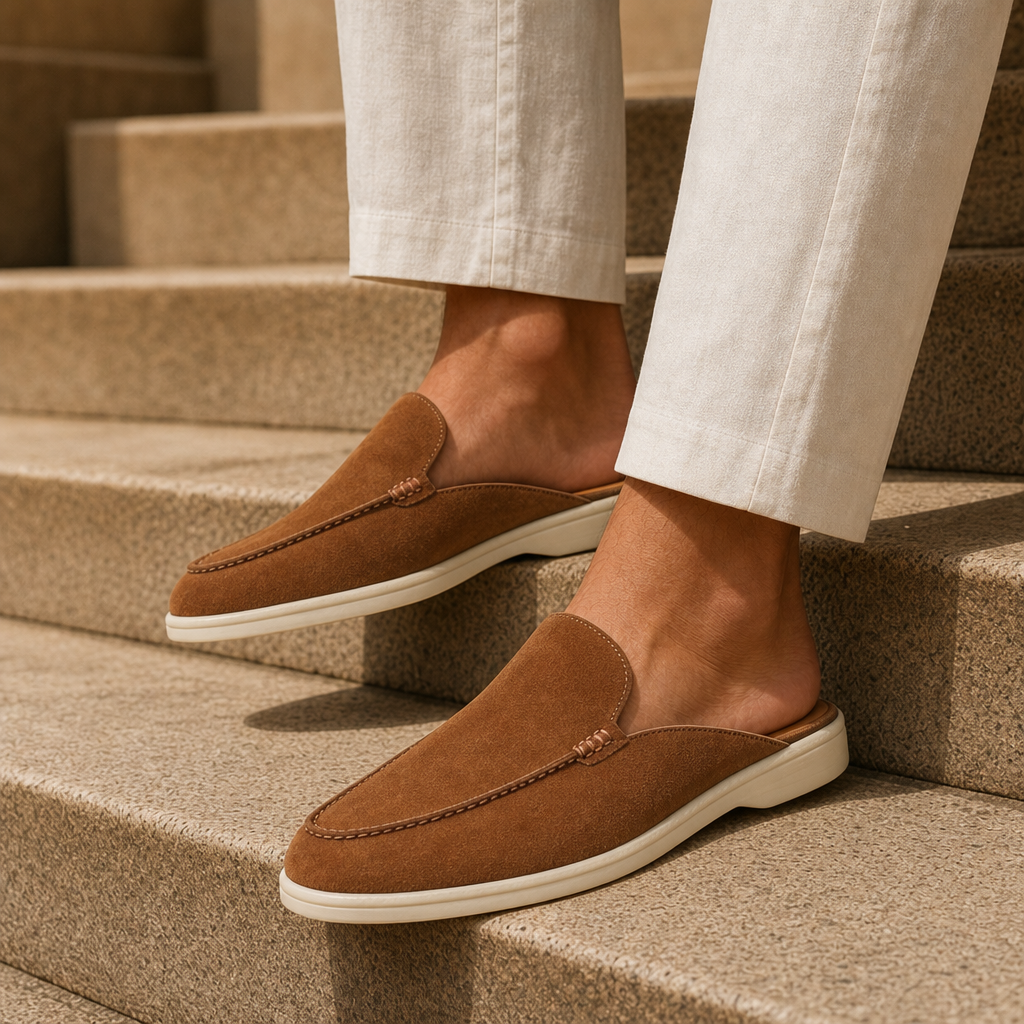 Vincenzo Moc Toe Loafer Mules