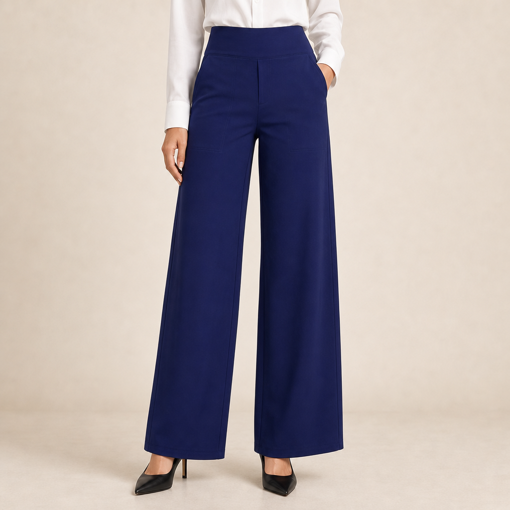Luciana Wide Leg Stretch Pants