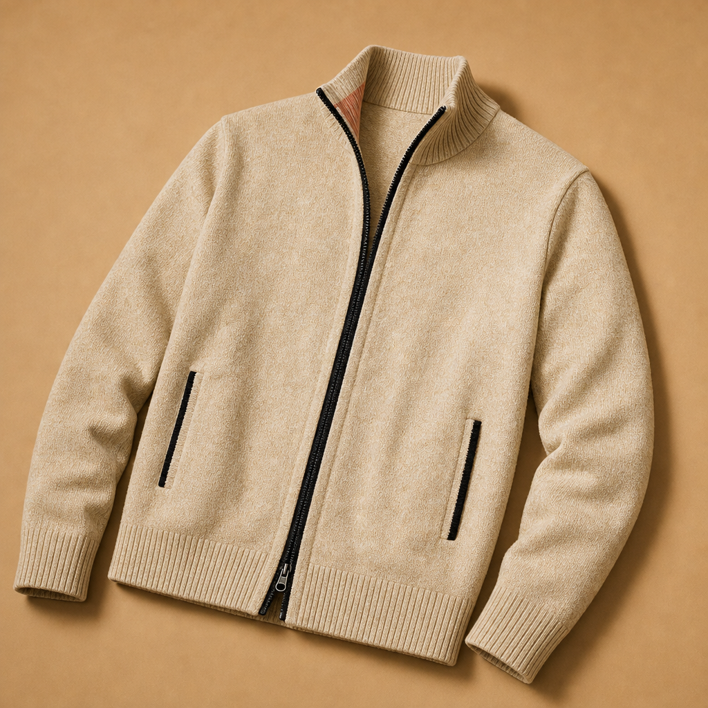 Sergio Full-Zip Cardigan
