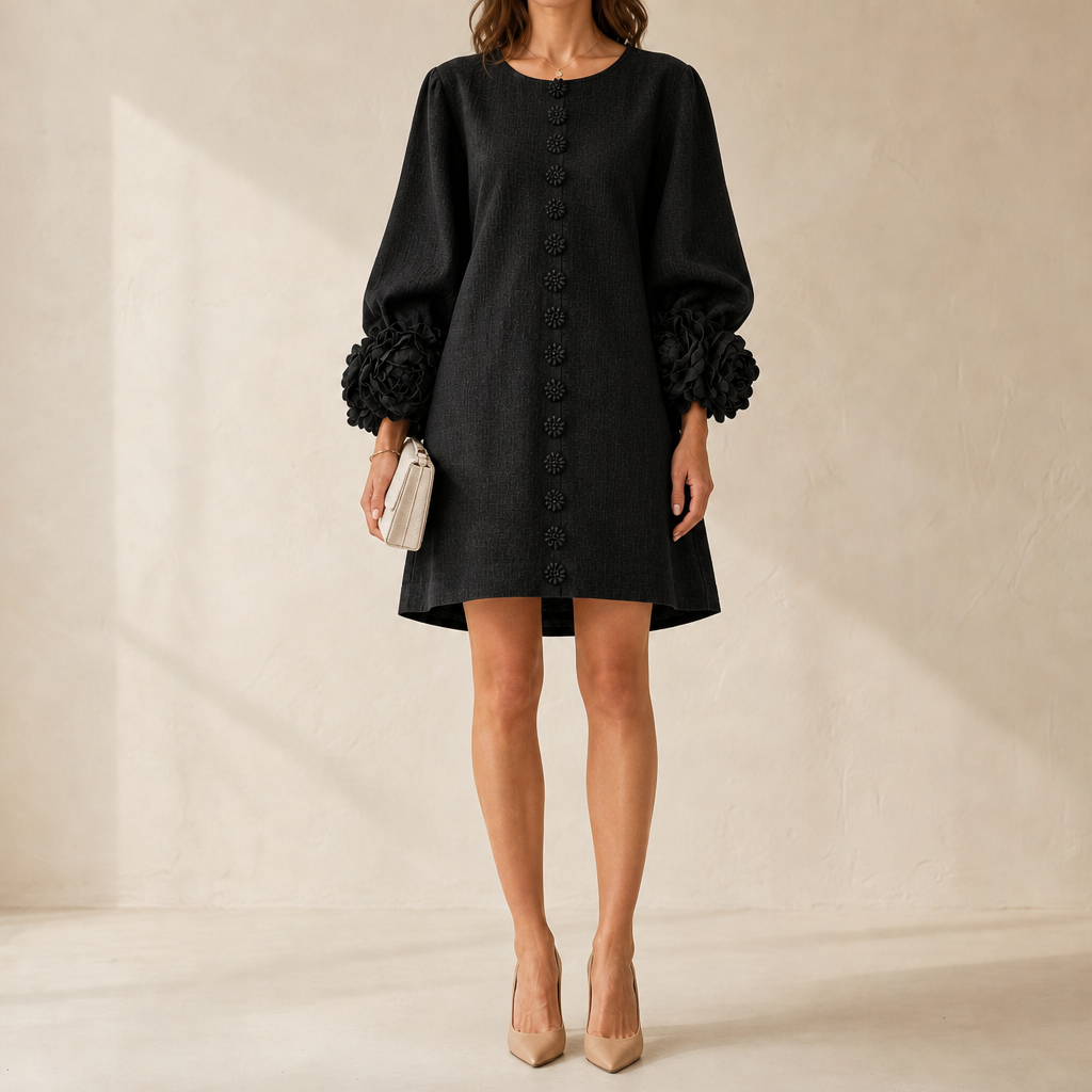 Ilaria Floral Cuff Dress